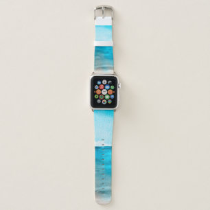 Ocean landscape. Beautiful watercolor hand paintin Apple Watch Band