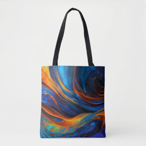 Ocean Lava Astralswirl Tote Bag