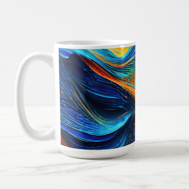 Ocean Lava "Pyroquatic" Coffee Mug (Left)