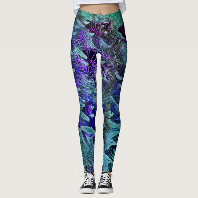 Ocean Leggings (Front)