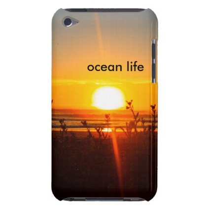 ocean life beach coast sea sand sun barely there iPod case