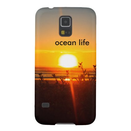 ocean life beach coast sea sand sun case for galaxy s5