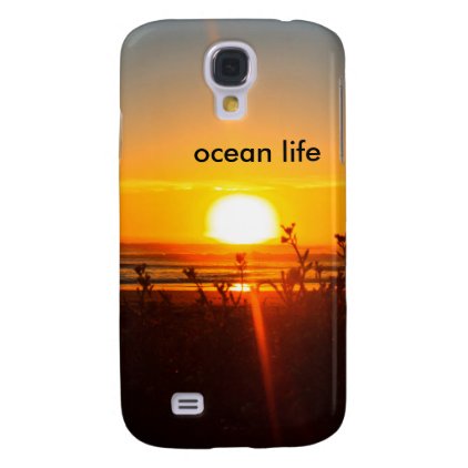 ocean life beach coast sea sand sun galaxy s4 case