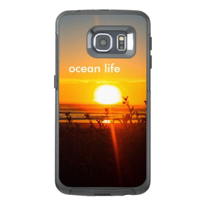 ocean life beach coast sea sand sun OtterBox samsung galaxy s6 edge case