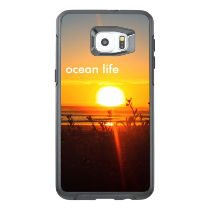 ocean life beach coast sea sand sun OtterBox samsung galaxy s6 edge plus case