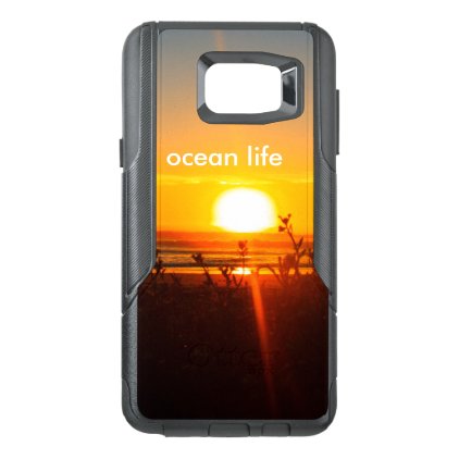 ocean life beach coast sea sand sun OtterBox samsung note 5 case