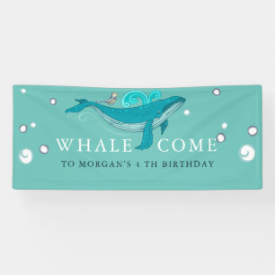 Ocean Life Birthday Banner