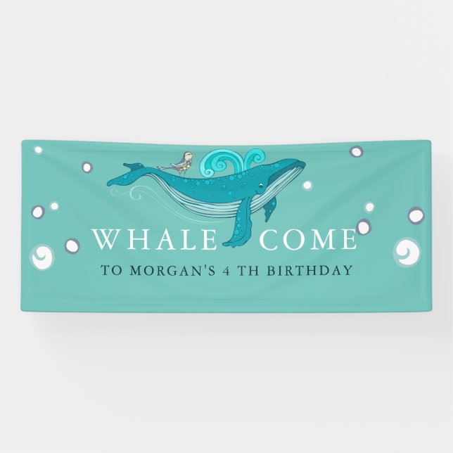 Ocean Life | Birthday Banner (Horizontal)