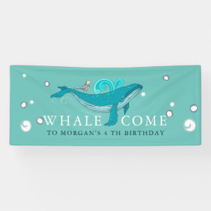 Ocean Life Birthday Banner