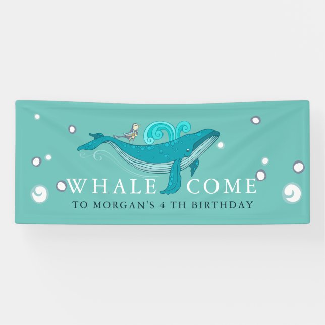 Ocean Life | Birthday Banner (Horizontal)