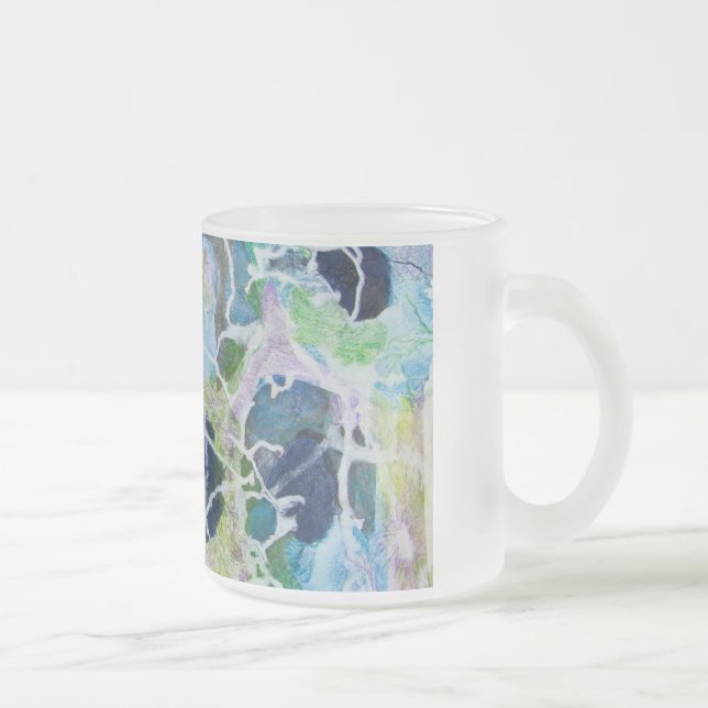 Ocean life blue green mug (Right)