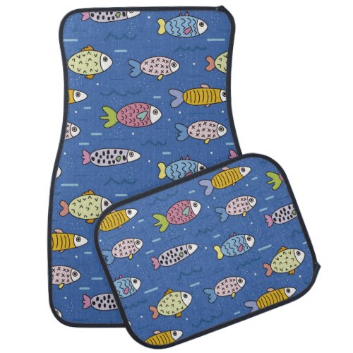 ocean life car mats