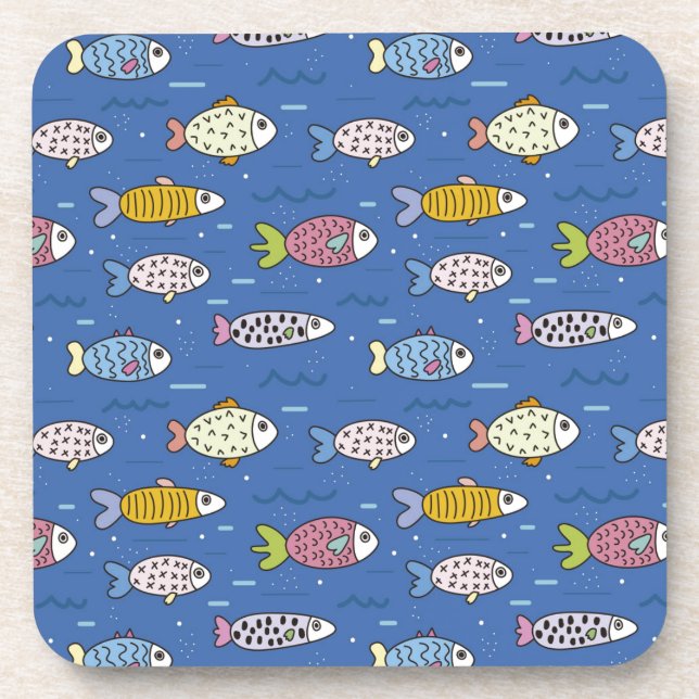 ocean life coaster set (Front)