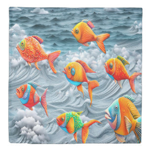 Ocean Life Duvet Cover