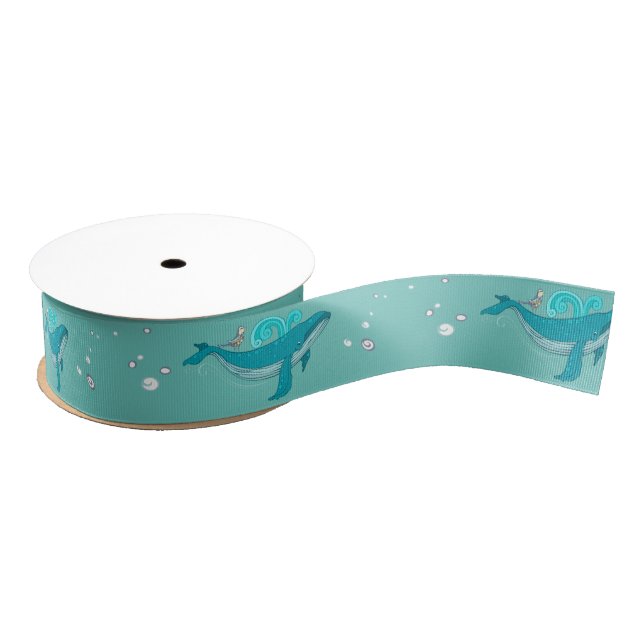 Ocean Life Gift Wrapping Ribbon (Spool)