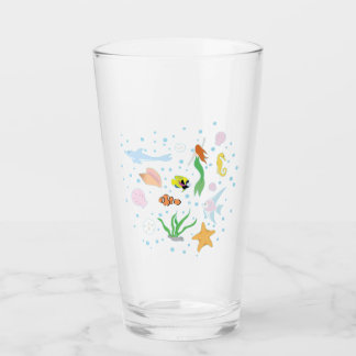 Ocean Life Glass