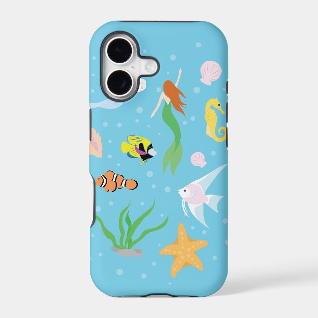 Ocean Life Iphone Case (Back)
