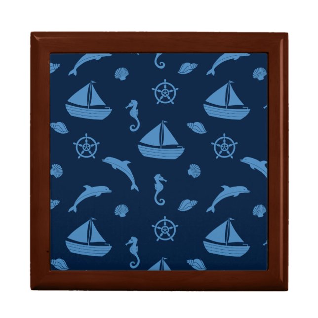 ocean life keepsake box (Front)