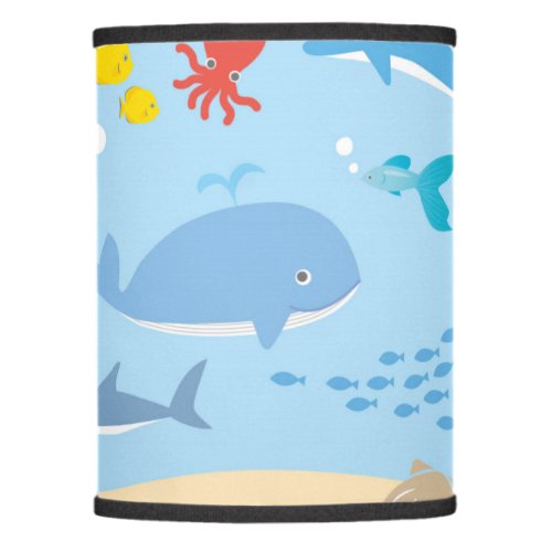 Ocean Life Lamp Shade