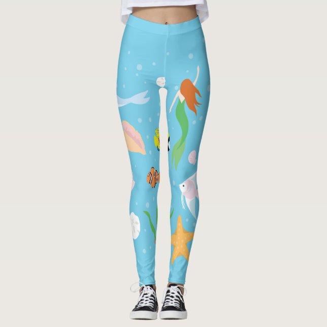 Ocean Life Leggings (Front)