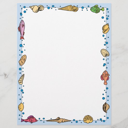 Ocean Life Letterhead (Front)