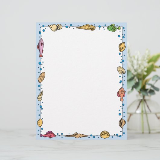 Ocean Life Letterhead (Standing Front)