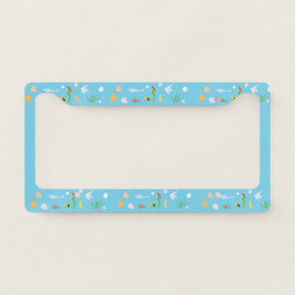 Ocean Life License Plate Frame
