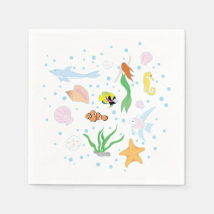 Ocean Life Napkins