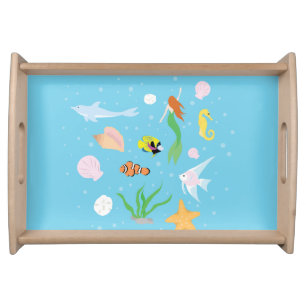 Ocean Life Serving Tray