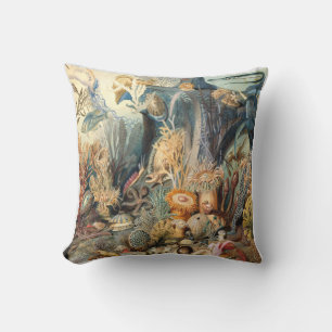Ocean Life, Under the Sea, Marine Life  Outdoor Pillow