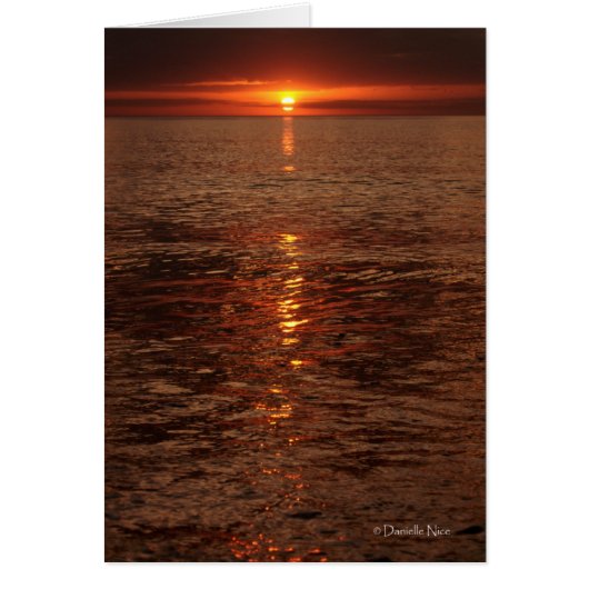 Ocean Light Card (Front)