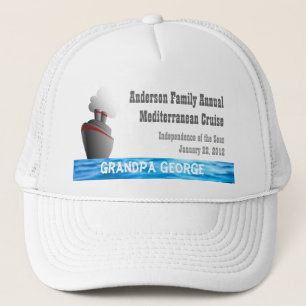Ocean Liner Custom Cruise Cap