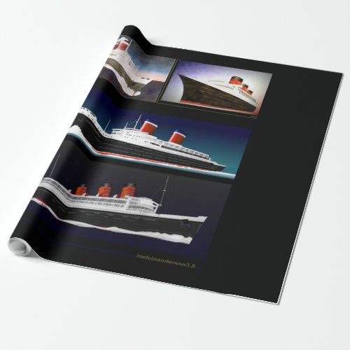 Ocean Liners Wrapping Paper
