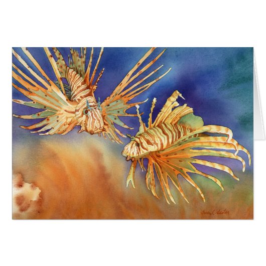 Ocean Lions Cards (Front Horizontal)