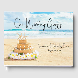 Ocean Love Beach Wedding Guest Book