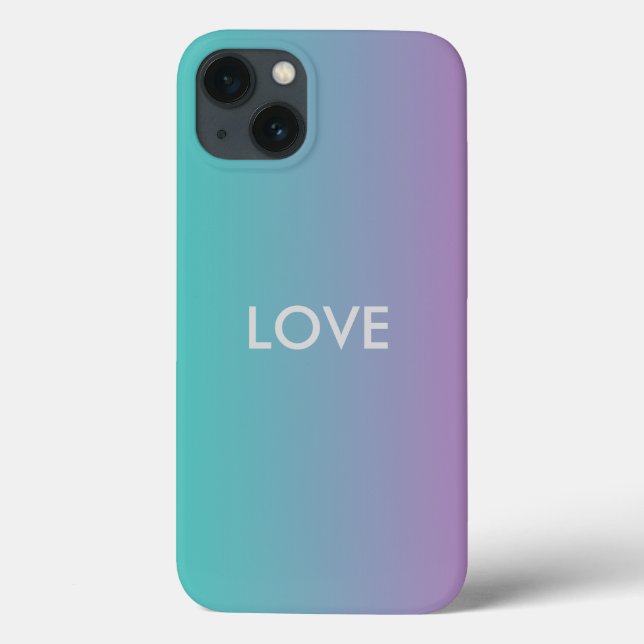 Ocean Love ipod & All Blend Barely There Cases (Back)