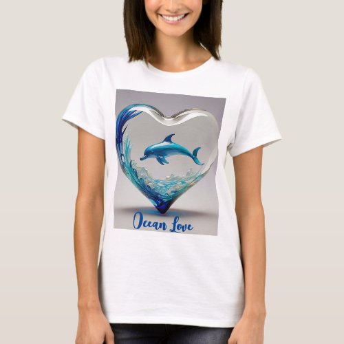 Ocean Love Womens T_Shirt