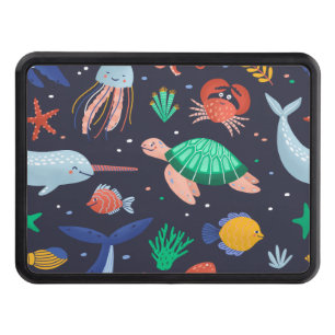 Ocean Lovers Hitch Cover