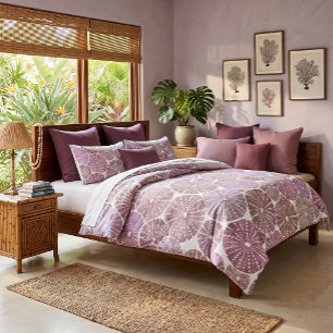 Ocean Luxe sea urchin Duvet Cover