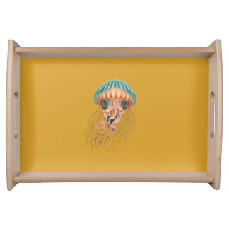 Ocean Magic Jellyfish Serving Tray