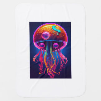 Ocean Magic Kids Blanket – Jellyfish Design