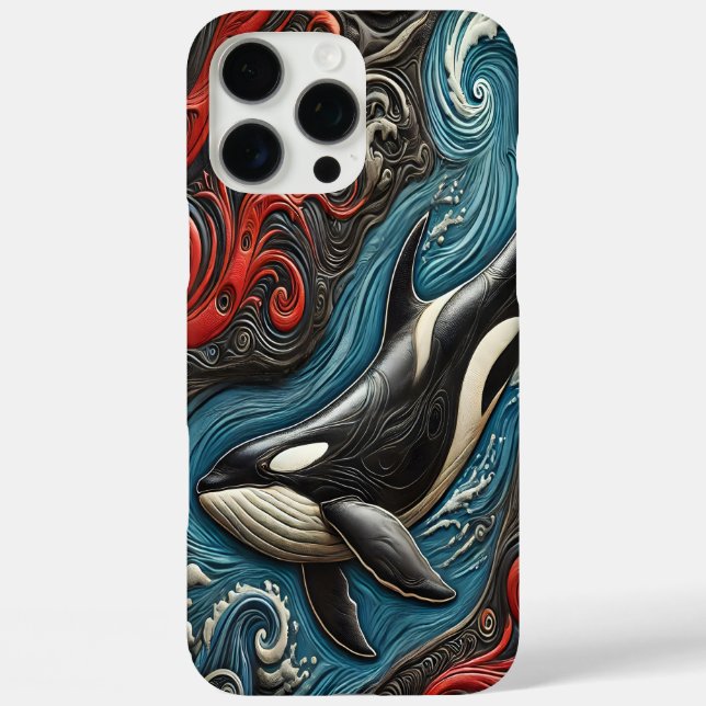 Ocean Majesty: Whales in Harmony Case-Mate iPhone Case (Back)
