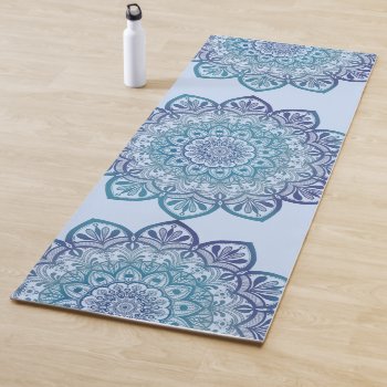Ocean Mandala By Megaflora Design Yoga Mat by Megaflora at Zazzle