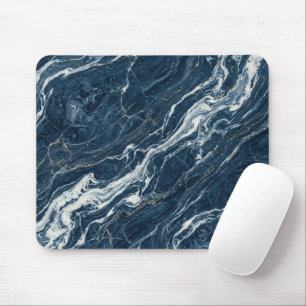 Ocean Marble Pattern Modern Elegant Style Mouse Pad