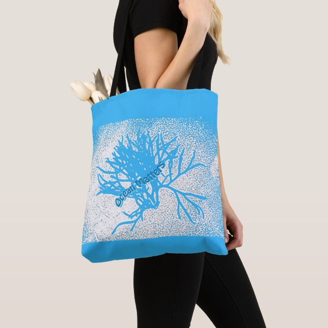 Ocean Matters- Arctic Full Color Tote (Close Up)