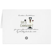 ocean mazel tov star of david cards (Back Horizontal)