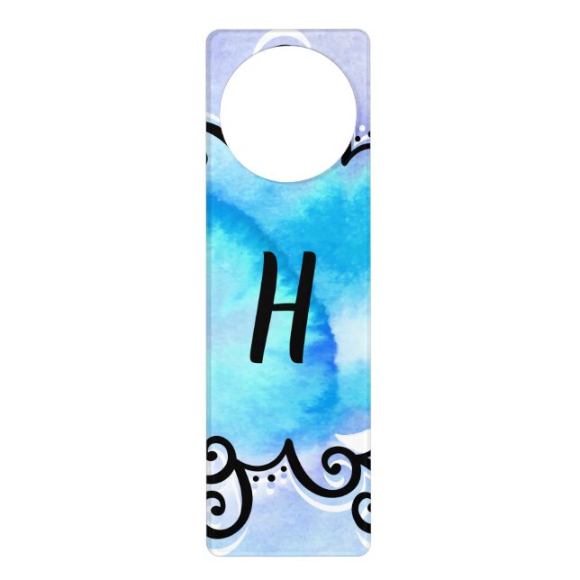Ocean Medallion Door Hanger (Front)