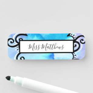 Ocean Medallion Name Tag