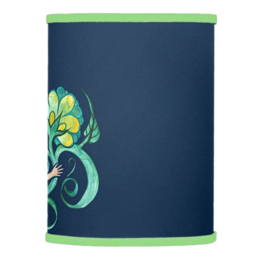 Ocean Mermaid Flower                               Lamp Shade (Right)
