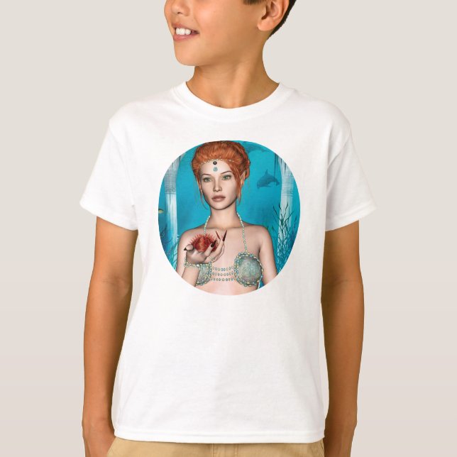 Ocean Mermaid T-Shirt (Front)